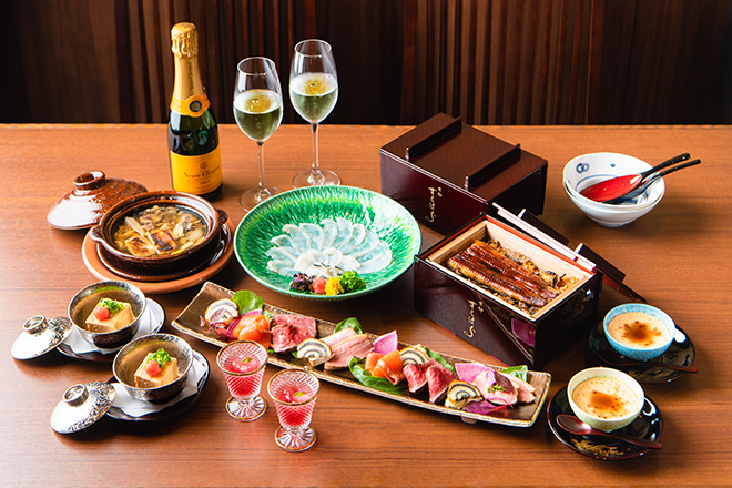 クリスマス鰻会席ペアセット