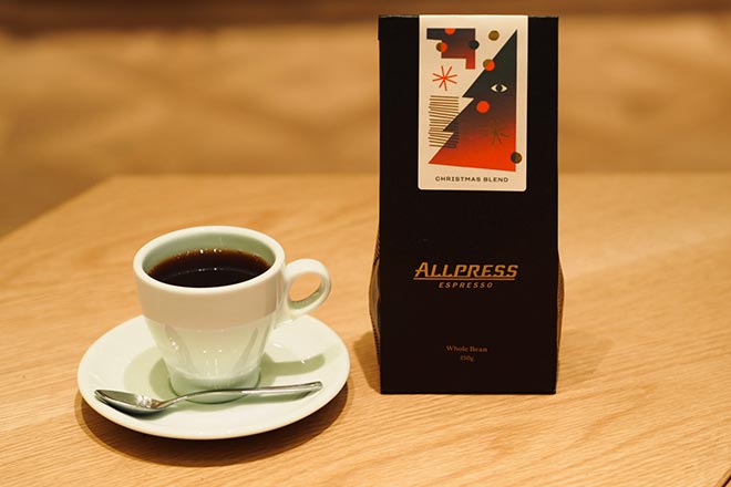 クリスマス限定ブレンドコーヒー豆