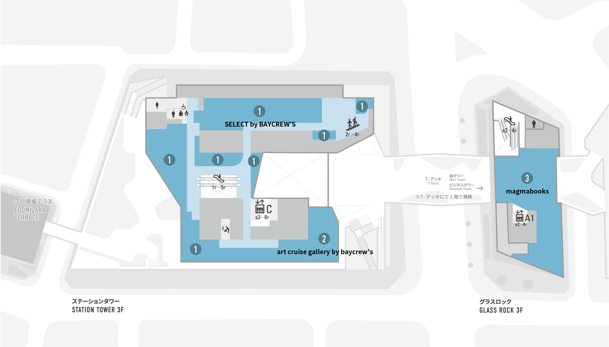 ステーションタワー3階