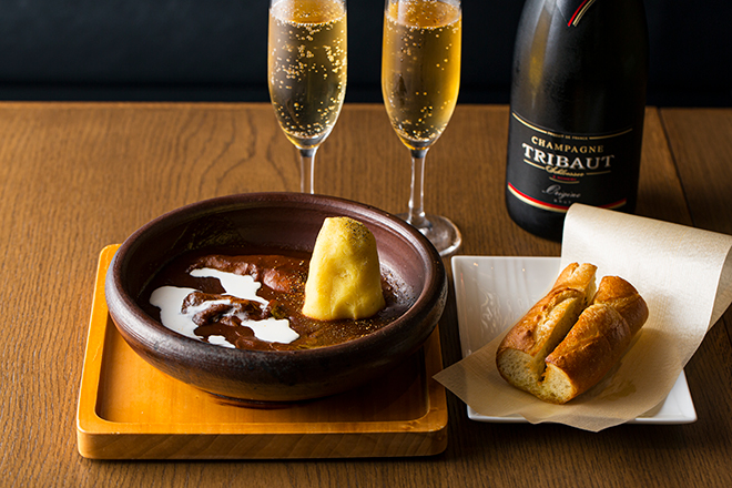 Tribaut Brut&えんの牛タンシチューセット